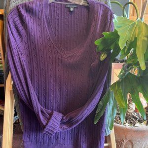 Tommy Hilfiger, 2 cable knit sweaters, sold together